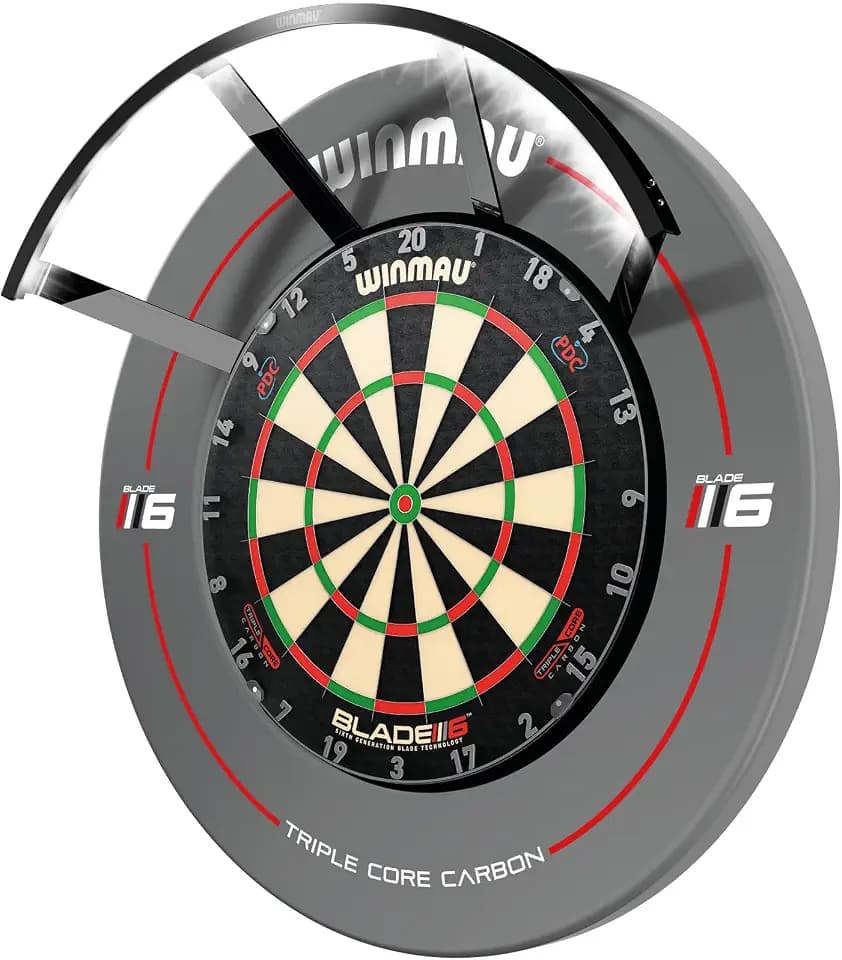 Winmau Polaris Dartboard Licht und Zubehör