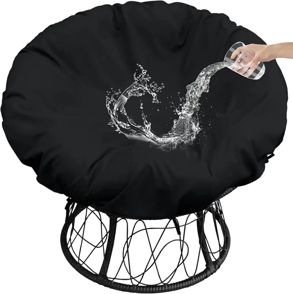 Papasan Chair Cushion Cover Only, 55 Inch with Zipper & Straps