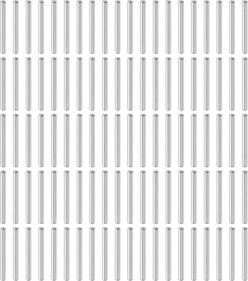 QUARKZMAN Zylinderstifte Rostfrei, 4mm x 40mm Dübelstifte 100 Stück