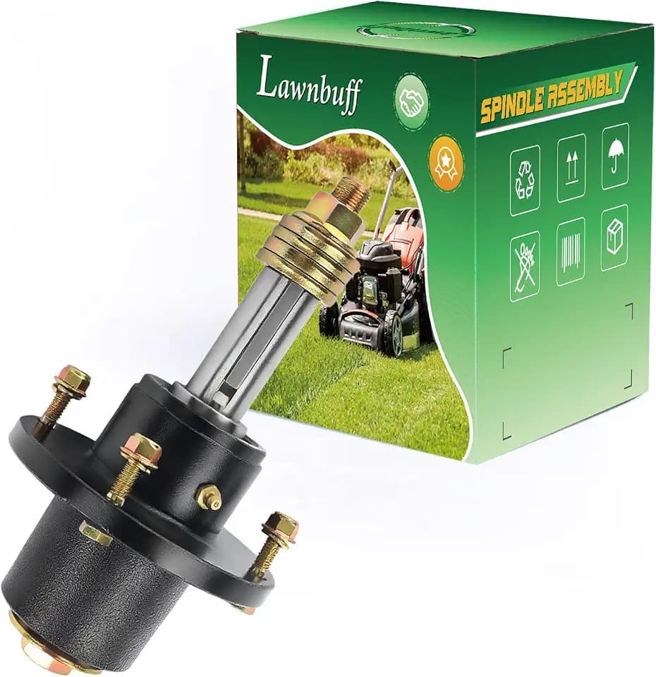 Lawn Mower Spindle Replacement Part Number 46020 46400 461663 46631 41007 41008 41001 for Scag Cheetah Turf Tiger Wright Stander Ferris Lawn Tractors Mandrel Assembly(1Pack)