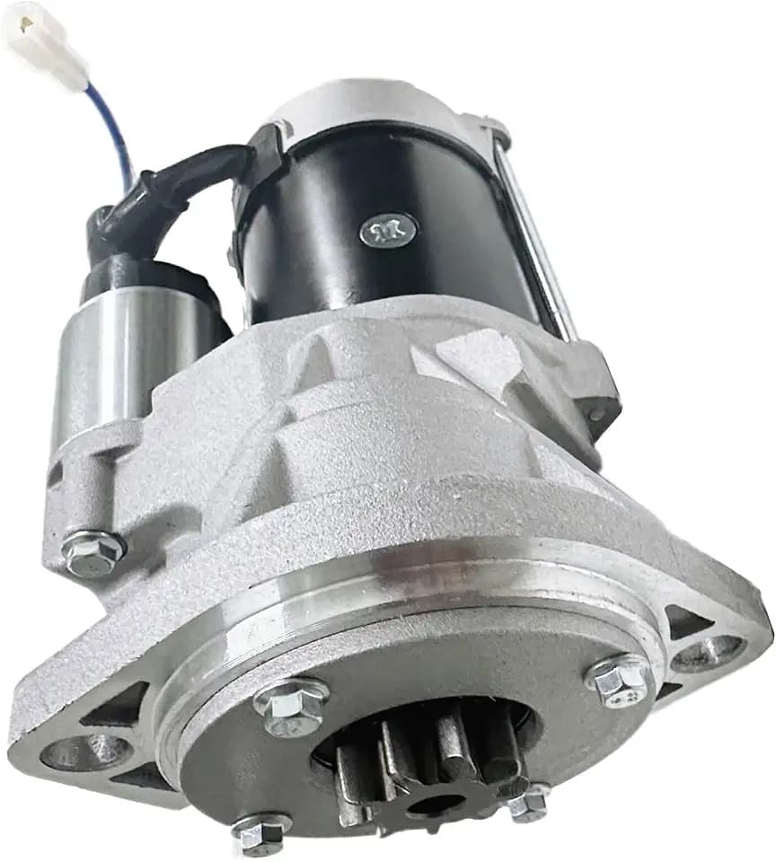 Starter PG-19708 129940-77010 12V 3KW Replacement for Yanmar 4TNV98 4TNV106 Engines John Deere Gehl Mustang Takeuchi Eagle Tugs Heavy Machinery,Replace MIU802262, 19708, S14-102B, 410-44073