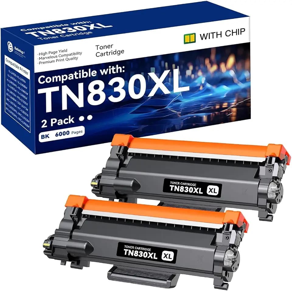 Compatible TN830XL TN830 Toner Cartridge for Brother Printers