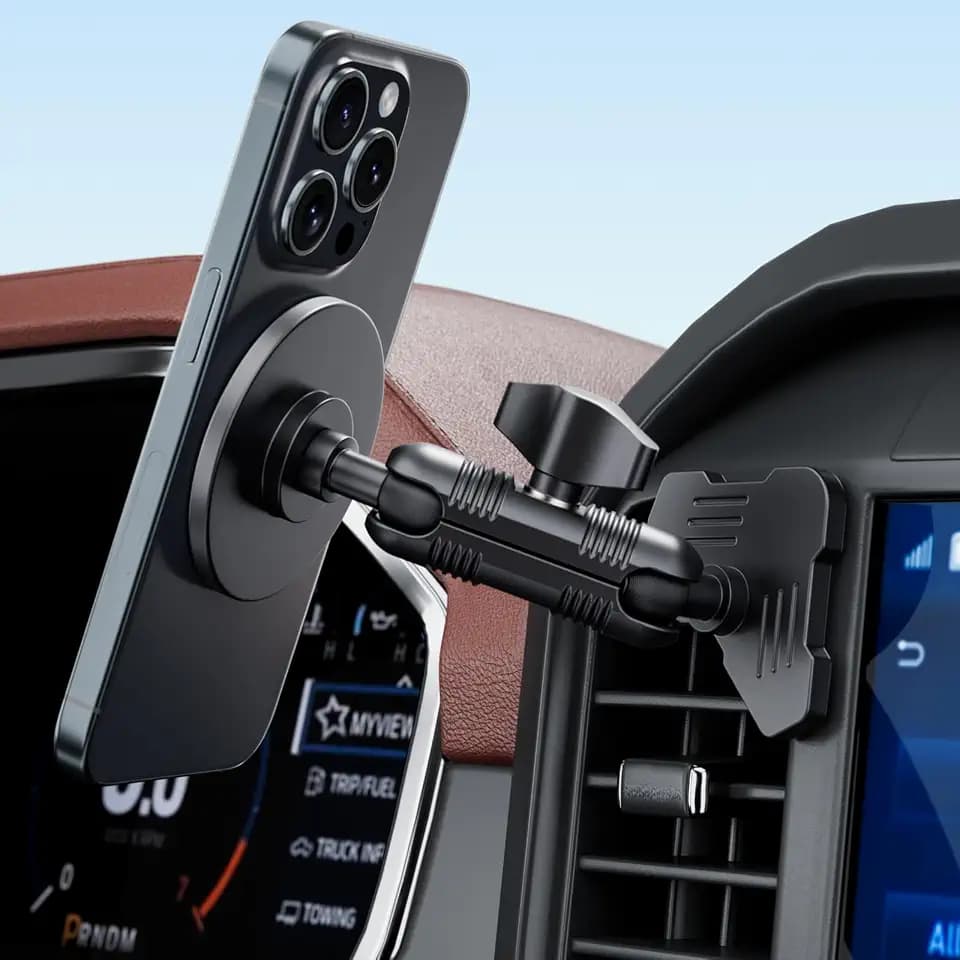 Car Vent Metal Magnetic Phone Mount Compatible with 2021-2026 Ford F-150