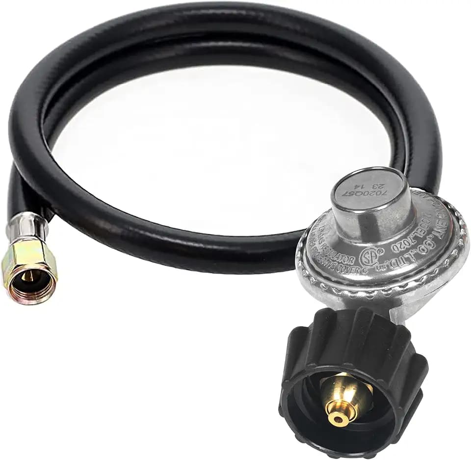 2-Feet propane Gas Grill Regulator and Hose