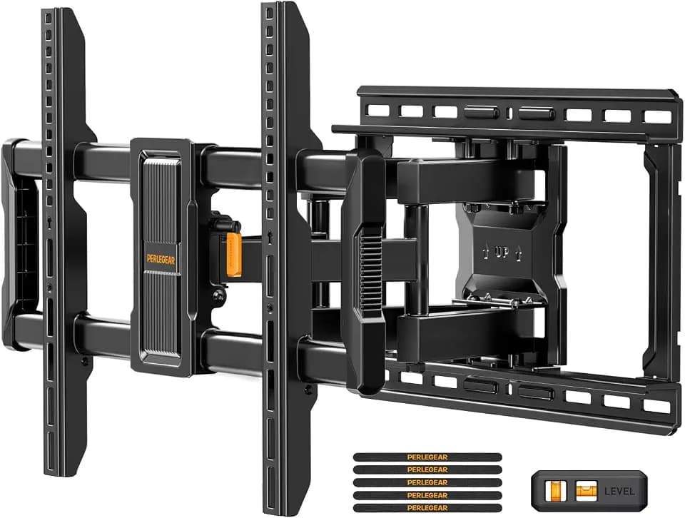 Perlegear TV Wall Mount Full Motion for 42–97 inch TVs up to 132 lbs