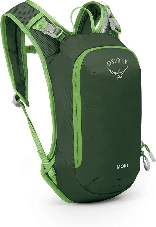 Osprey Moki 3L Kids' Bike Hydration Pack, Green OS