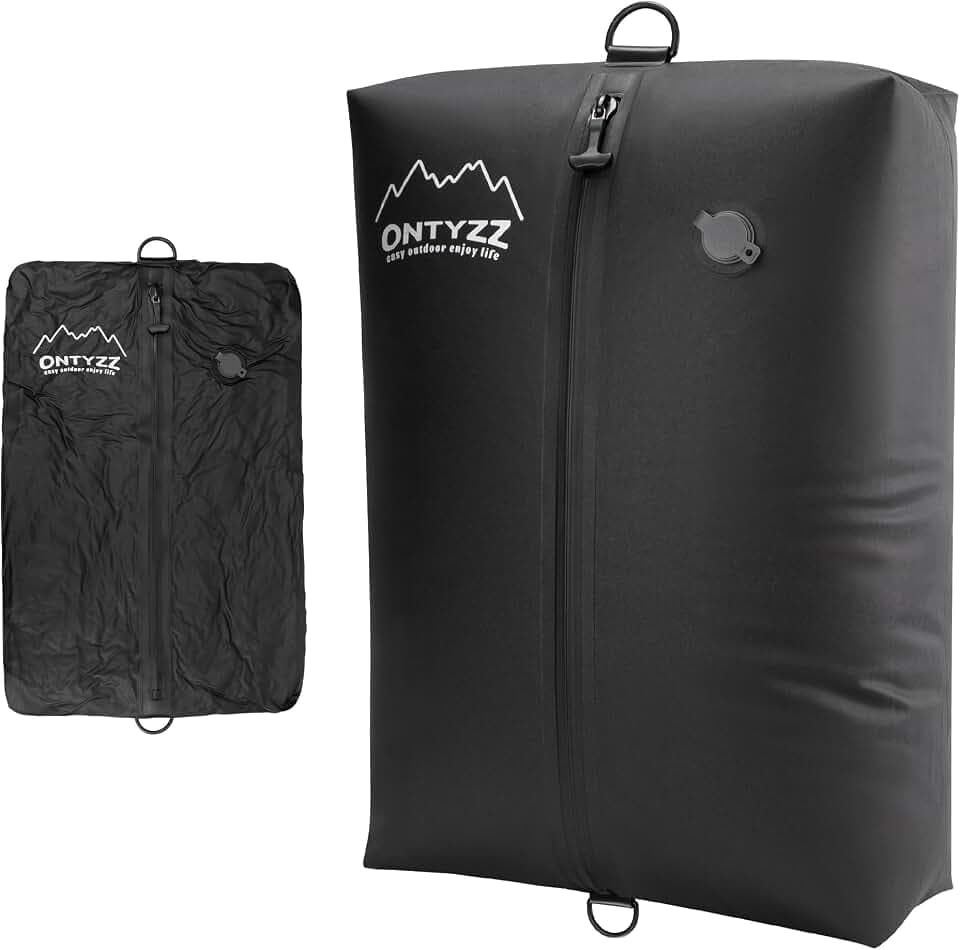 Vakuumbeutel für Kleidung Wiederverwendbar TPU Vakuumierbeutel mit Luftdichtem Ventil Reise Nylon Organizer mit Wasserdichtem Reißverschluss Luftdichte Packwürfel für Koffer Rucksack Handgepäck