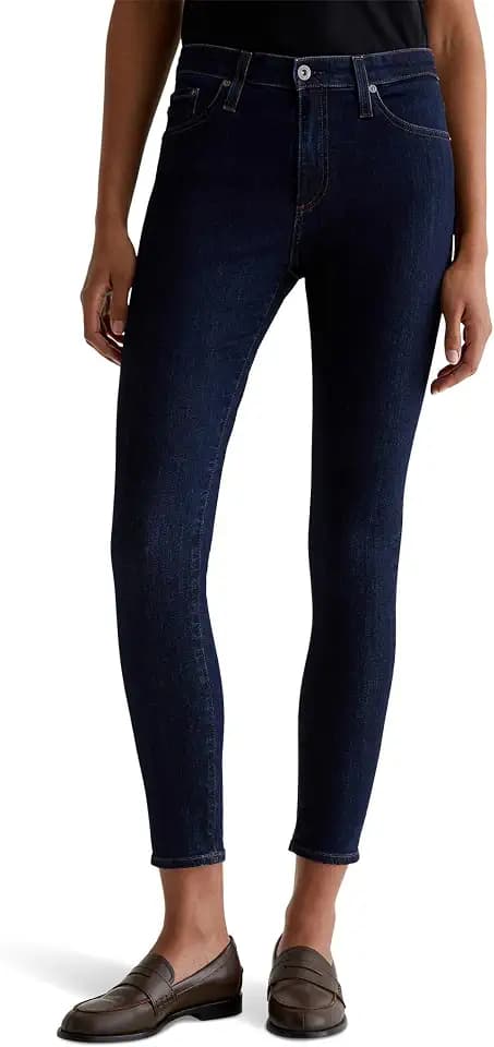AG Adriano Goldschmied Womens Farrah Mid Rise Skinny Ankle Jean