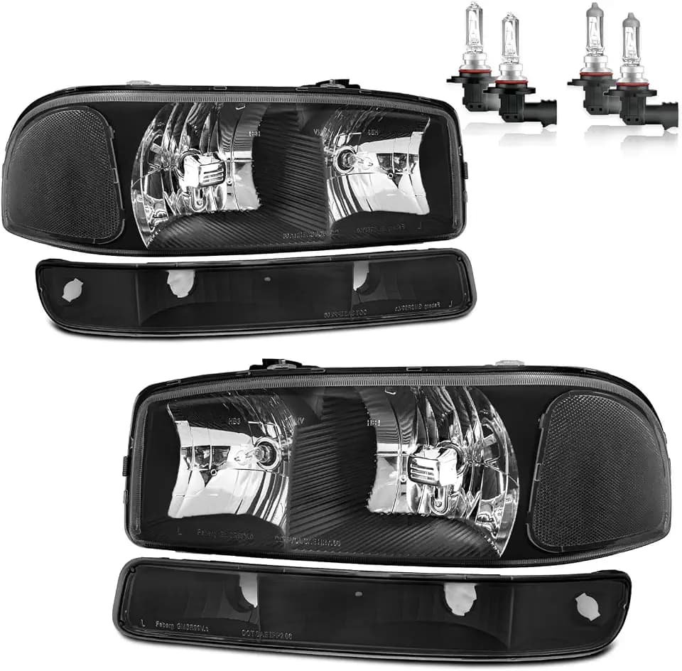 Headlights for 1999-2007 GMC Sierra 1500 2500 3500