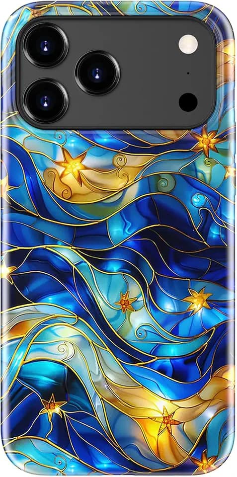 Goodon for iPhone 17 Pro Case, Cute Trendy Floral, Wireless Charging