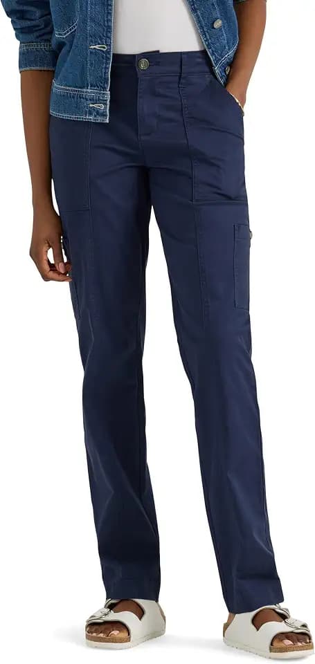 Lee Women's Ultra Lux Comfort with Flex-to-go Utility Pant