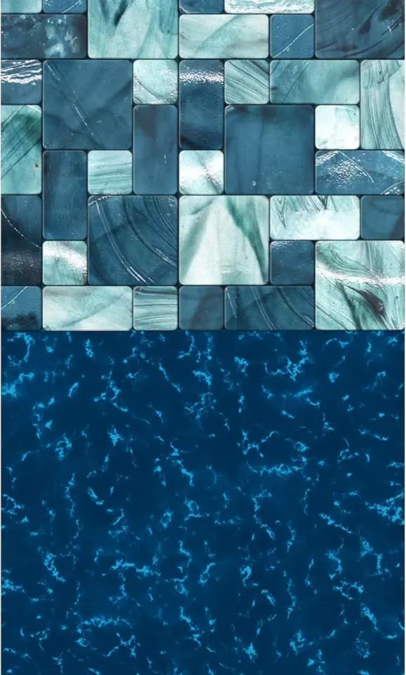Blue Wave Emerald Coast 18 ft Round Pool Liner for Above Ground Pools