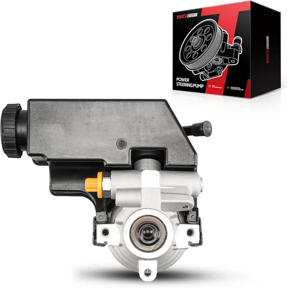 Torchbeam 20-58538 Power Steering Pump with Reservoir, for 1995-1999 S10/Sonoma 2.2L, 1996-2000 Hombre 2.2L, OE 26039621、26048271、8260396210