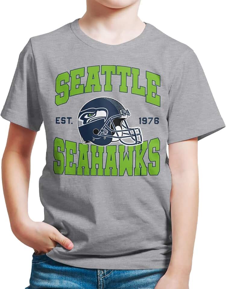Junk Food Unisex Kinder Team Helmet NFL T-Shirt