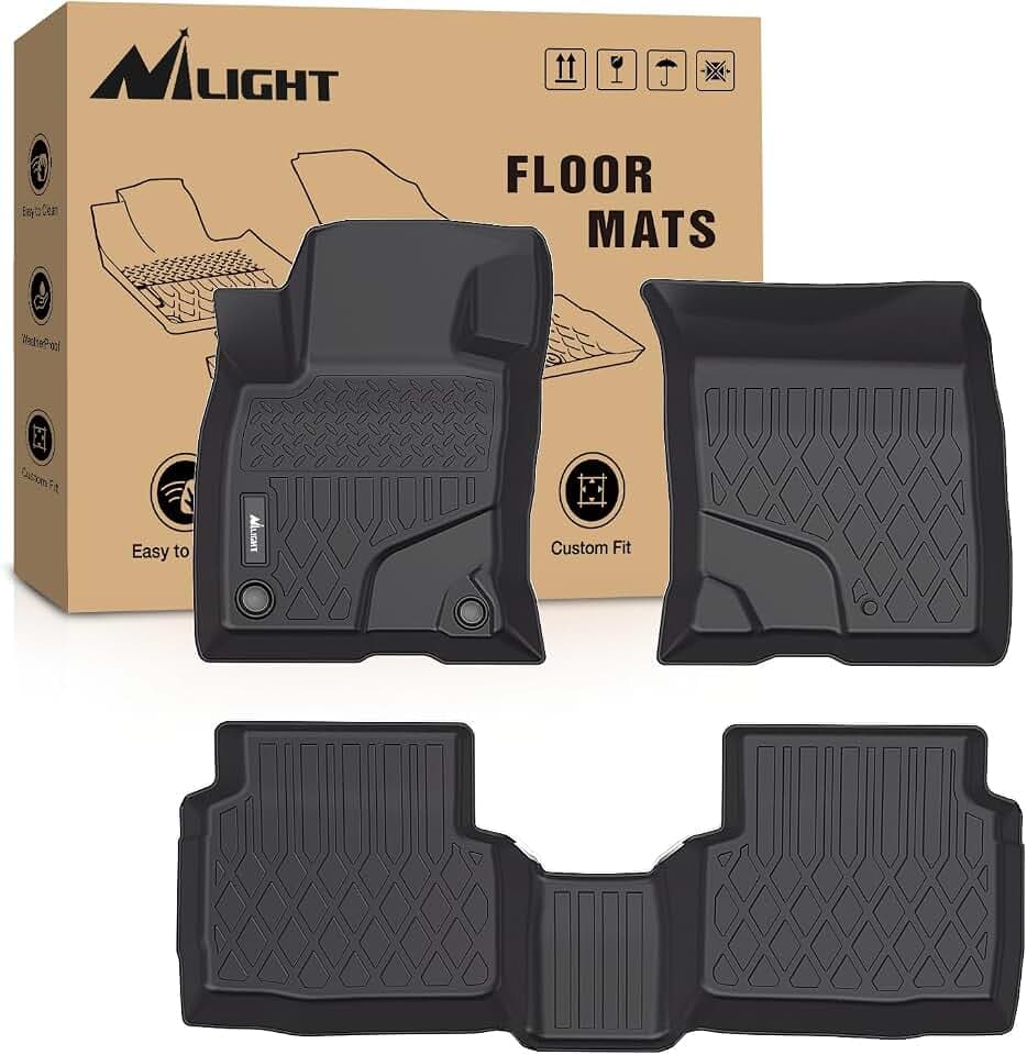 Nilight TPE Floor Mats for Ford Escape (NOT for Hybrid)