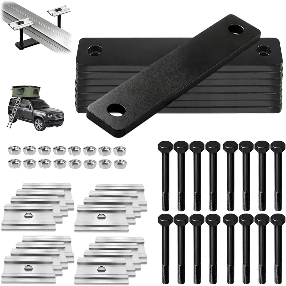 2Set XADAPT14 Rooftop Tent Mounting Hardware Kit,Roof Tent Installation Kit