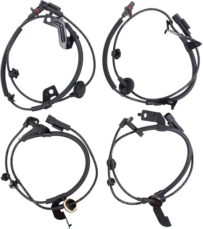 NewYall 4pcs Front Rear Left Right ABS Wheel Speed Sensor