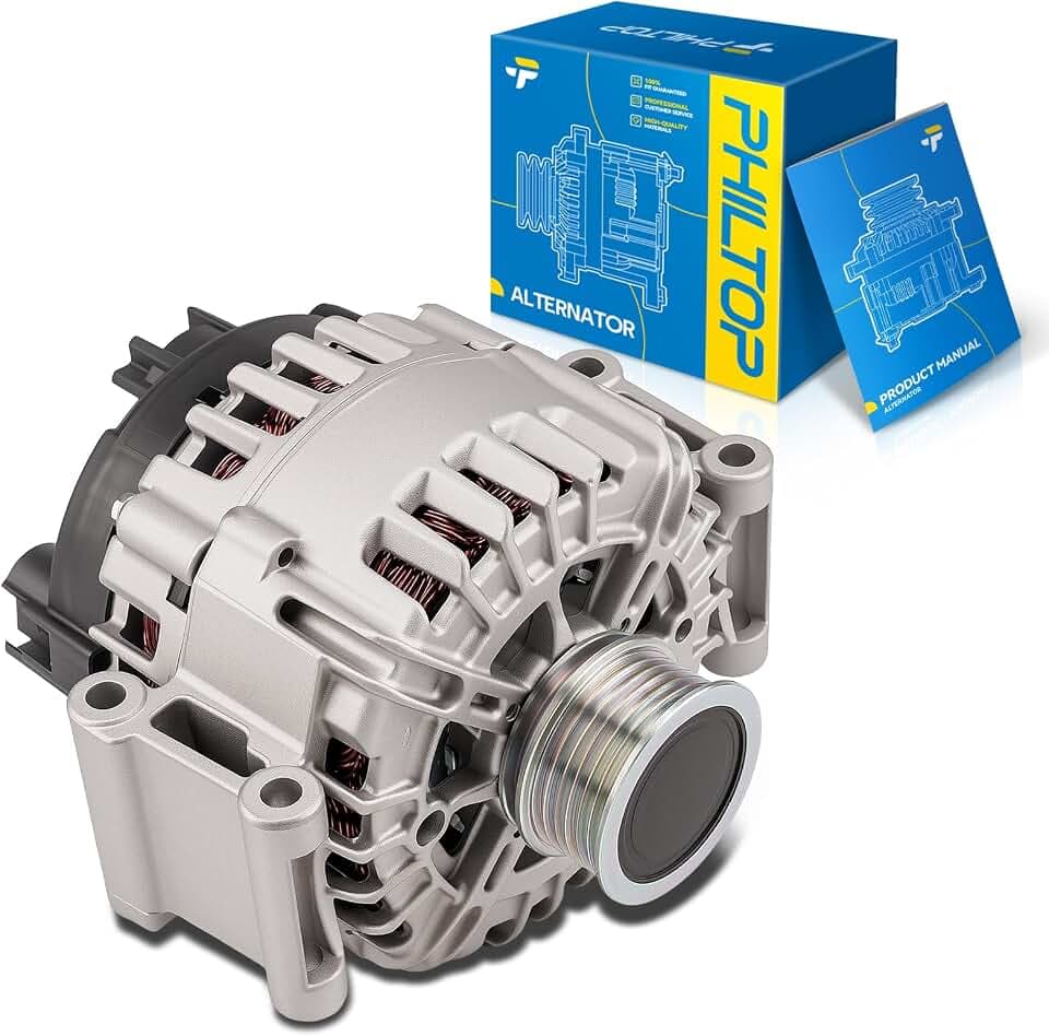 PHILTOP Alternator 11070N Fit for 2009-2016 Volkswagen Tiguan