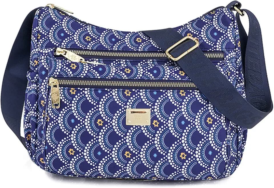 NOTAG Nylon Purses Lightweight Shoulder Bags Multipockets