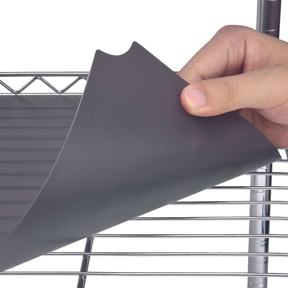 Slendor Wire Shelf Liner, 14" x 30" Plastic Shelf Liners for Wire Shelving