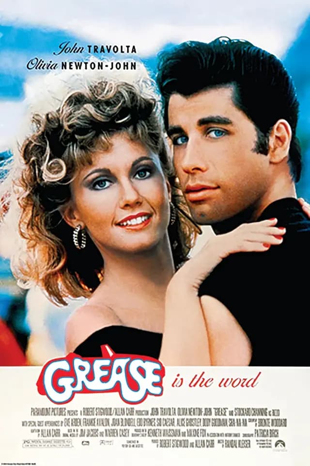 BUY ART FOR LESS Officially Licensed Grease The Movie Advertising 24 X 36 Inch Poster - Decorative Print - Poster Paper - Ready to Frame