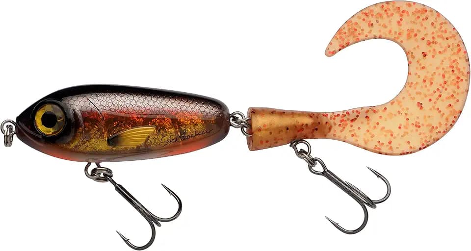 Abu Garcia Svartzonker McMio Hecht- und Muskelfischköder - schwimmender Jerkbait für Süßwasser-Raubfische - Hecht, Muschel, Zander und Barsch - realistisches 3D-Design, 14cm & 18cm Farben verfügbar