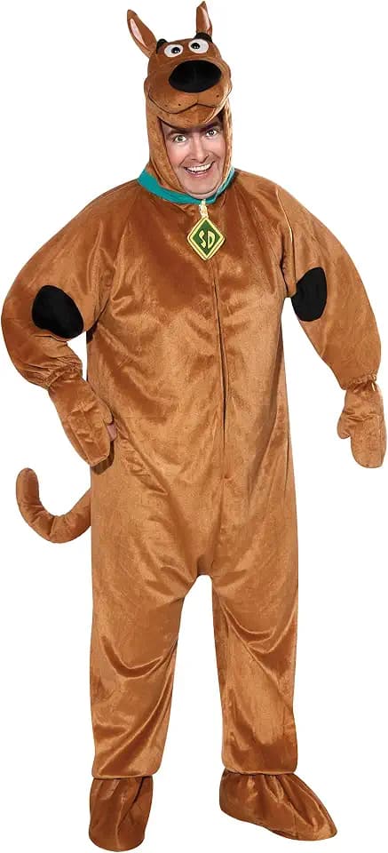 Rubies Scooby-Doo: Scooby-Doo Costume for Adults, Men's Plus