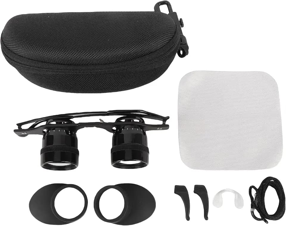 Ejoyous Binocular Glasses, 10x Magnification Folding Eyewear