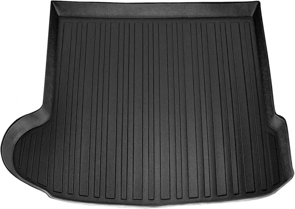 Premium Cargo Liner for Jaguar F-Pace 2017-2020 - 100% Protection - Custom Fit Car Trunk Mat - All-Season Black Cargo Mat - 3D Shaped Laser Measured Trunk Liners for Jaguar F-Pace .