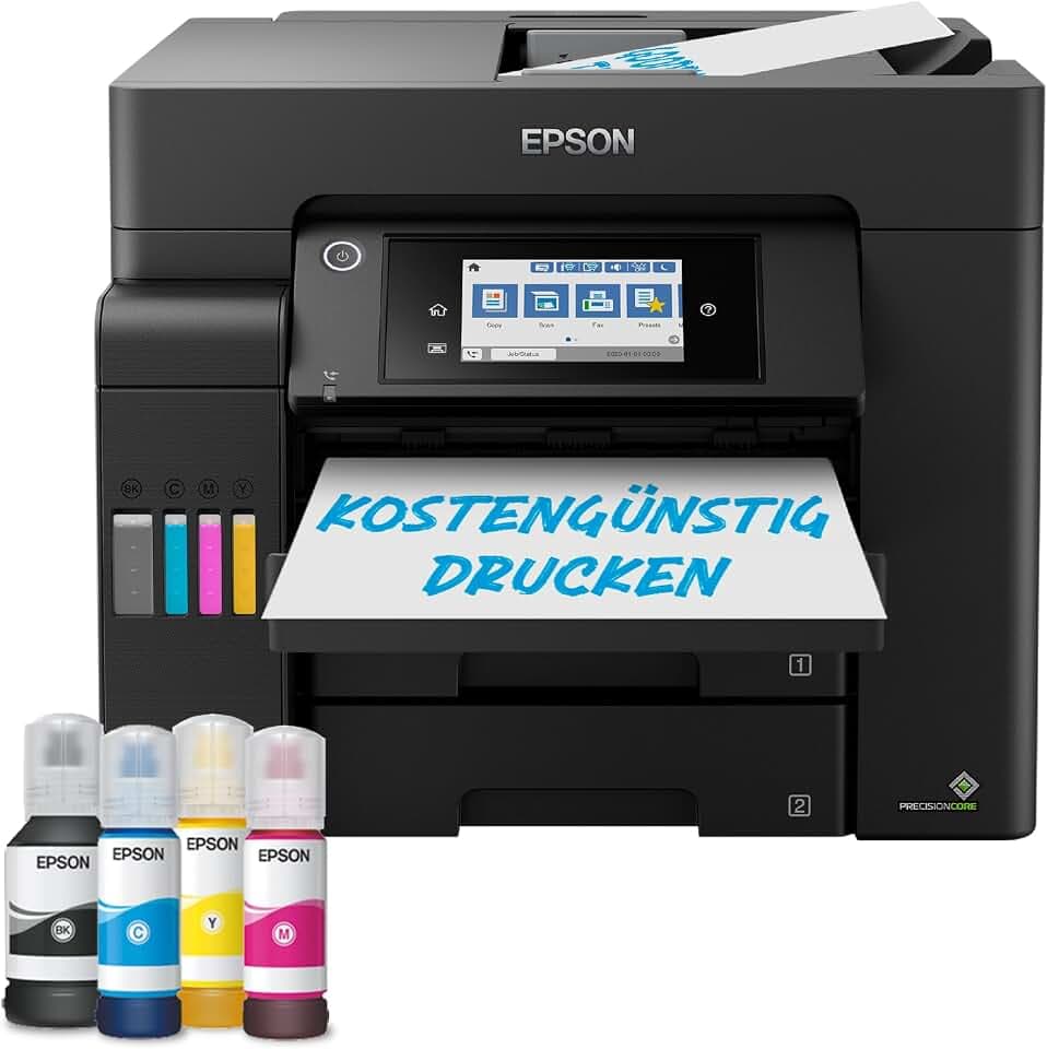 Epson EcoTank ET-5805 DIN-A4-Multifunktions-Wi-Fi-Tintentankdrucker mit Fax