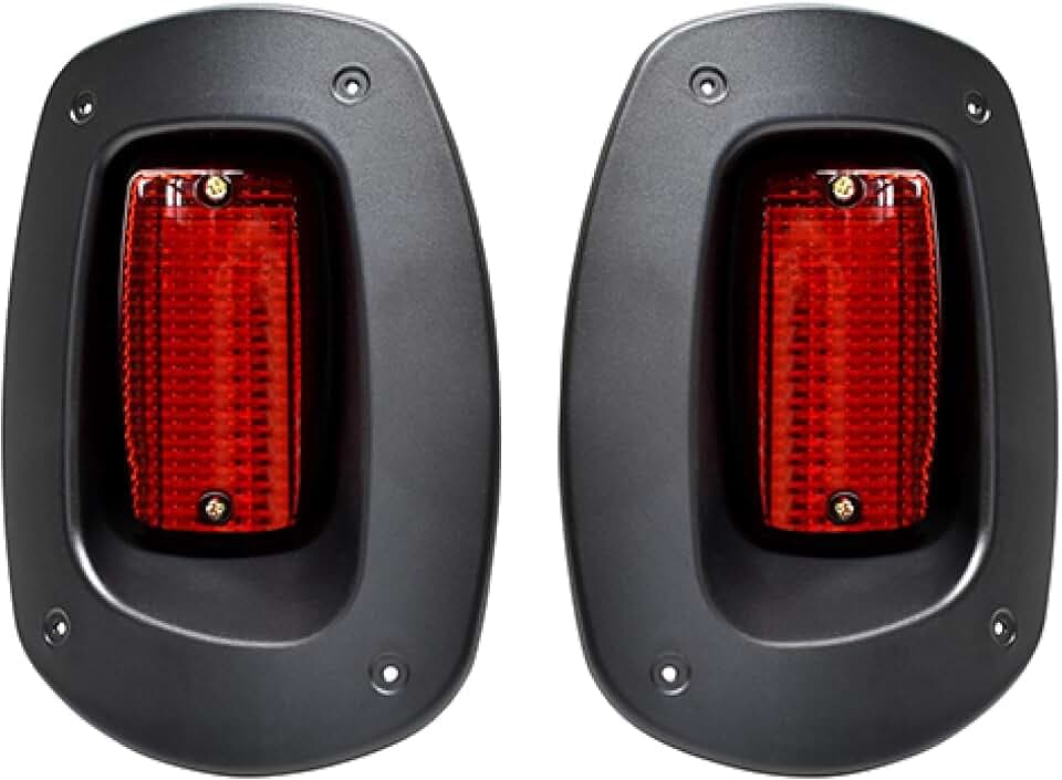 Red Hawk Taillights for E-Z-GO RXV 2008-2015