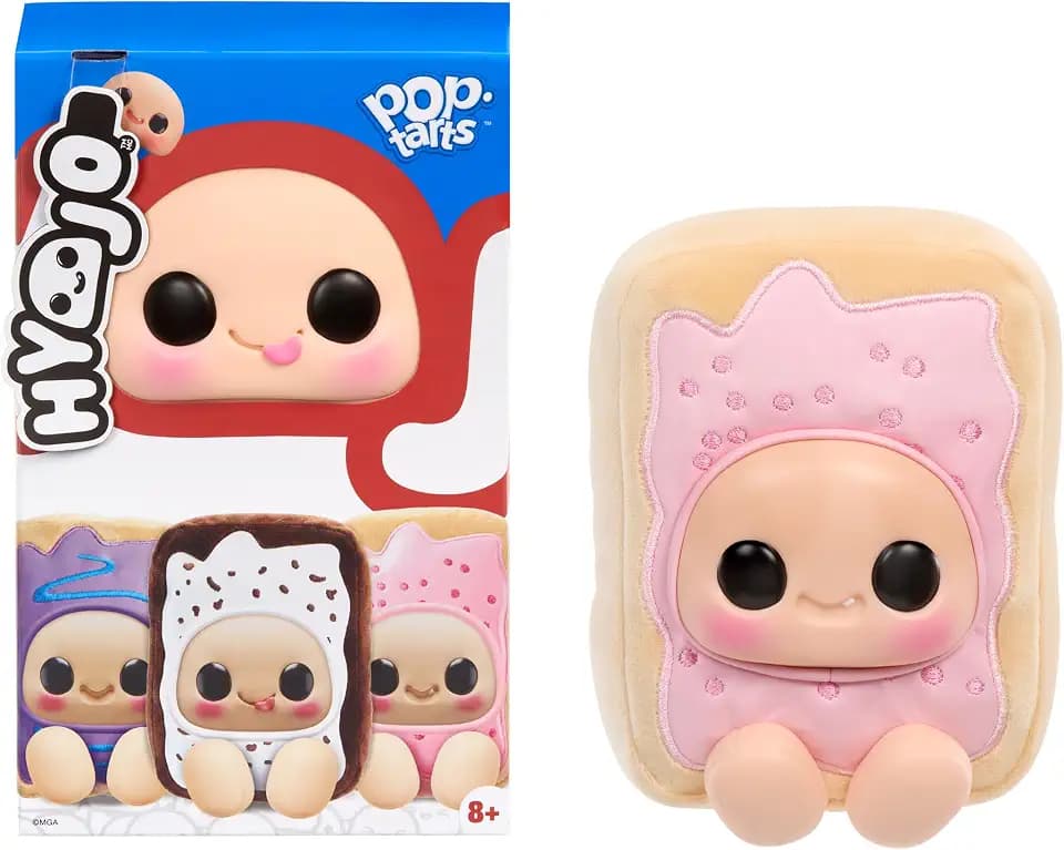 Hyojo Pop-Tarts Series, Blind Box Mixed Material Squishy Collectible, Limited Edition, 3 to Collect, Frosted Cherry, Wild Berry, Cookies & Crème,Gift for All Ages