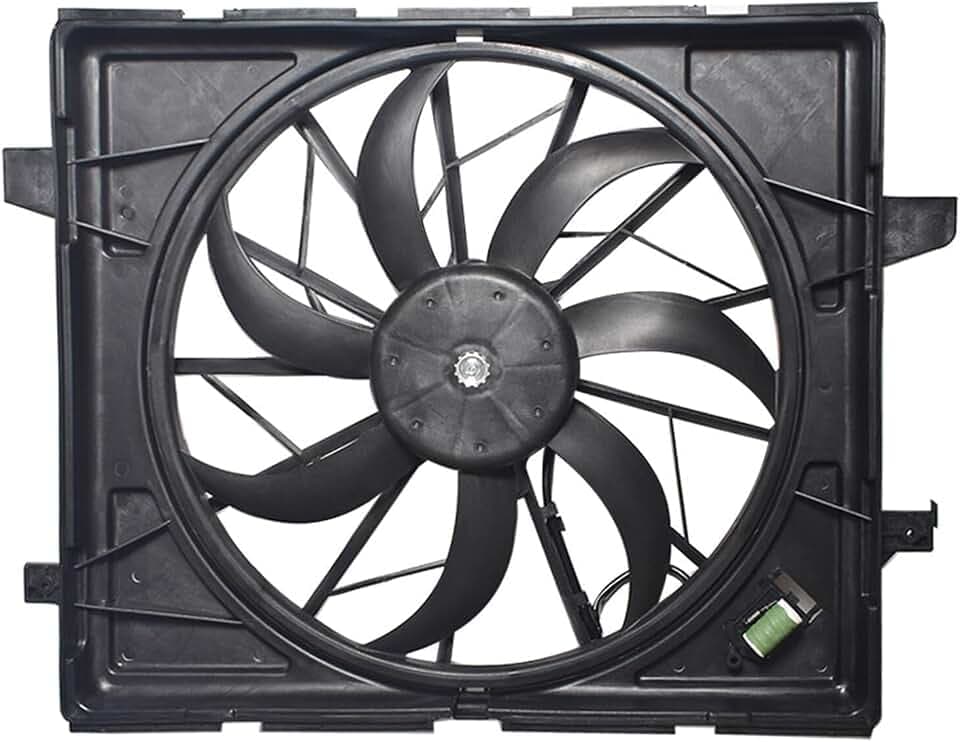 labwork Radiator Cooling Fan CH3115170 Replacement for Durango 2011-2017 Replacement for Grand Cherokee 2012-2017
