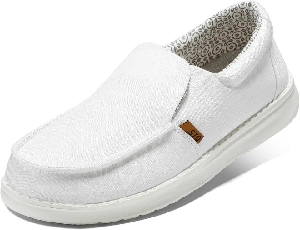 STQ Women's Classic Slip on Breathable Loafers Casual Comfort Shoes