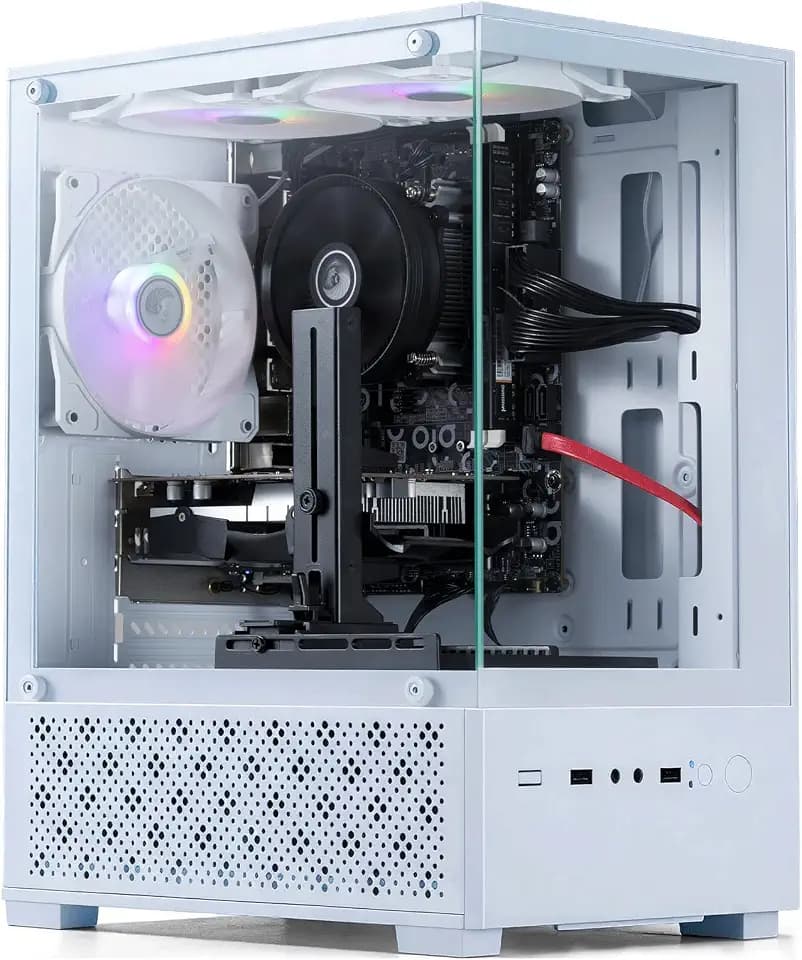 Prebuilt Gaming PC Desktop,Core i5 Tower Computer, RX560 GPU,Win11