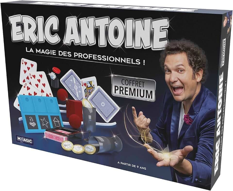 Megagic - Zauberset für Kinder – Die Magie der Profis Eric Antoine