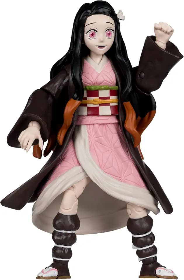 Demon Slayer Kimetsu No Yaiba 7" Action Figure - Nezuko Kamado Red Platinum