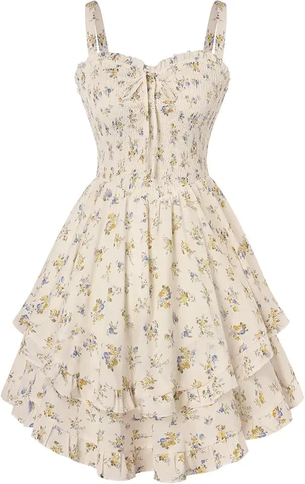 SCARLET DARKNESS Viktorianisches Minikleid für Damen Figurbetontes Sommer-Slipkleid mit praktischen Seitentaschen und verstellbaren Trägern
