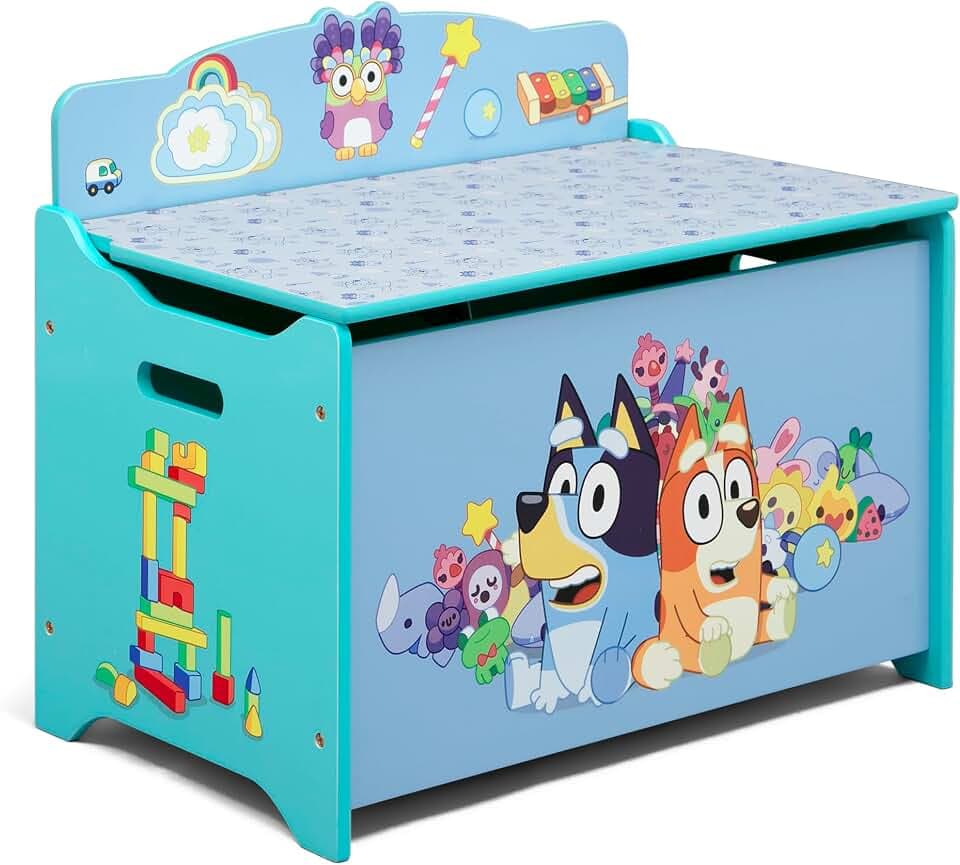 Delta Children – Bluey Deluxe Toy Box