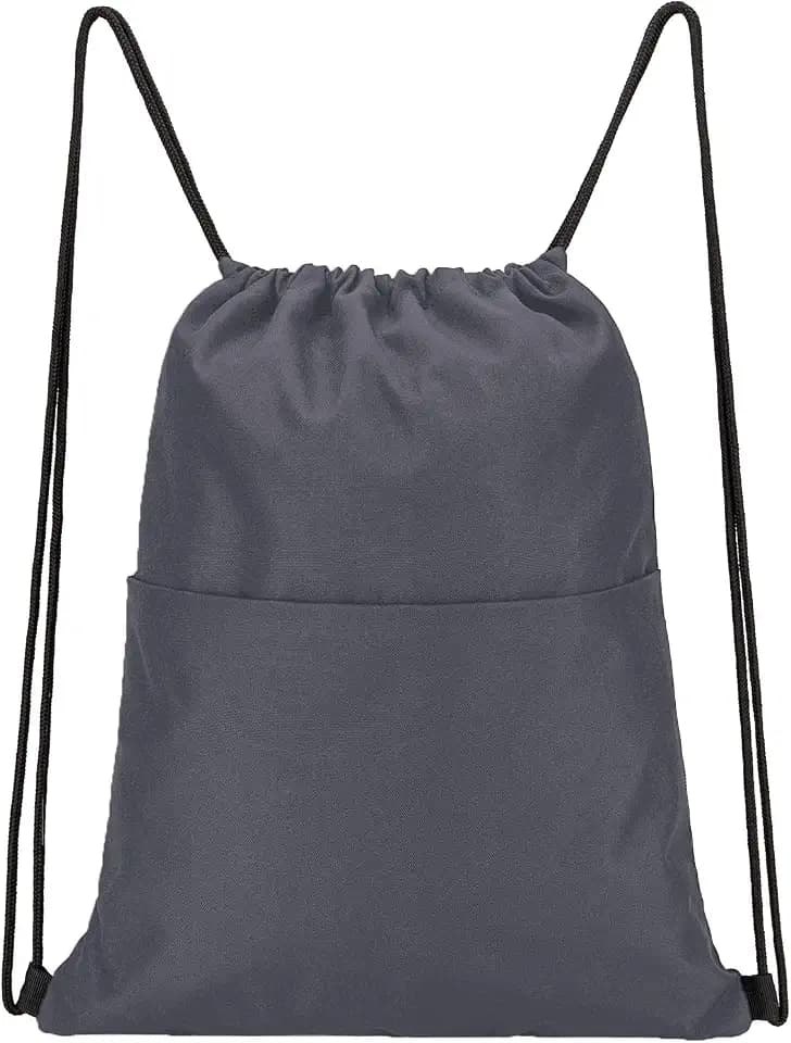 Vorspack Drawstring Backpack with Side Pocket for Men Women