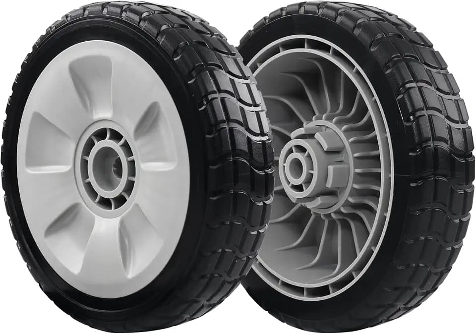 CheeMuii 2Pcs HRR216 Lawnmower Front Wheel 44710-VL0-L02ZB for Honda HRR216