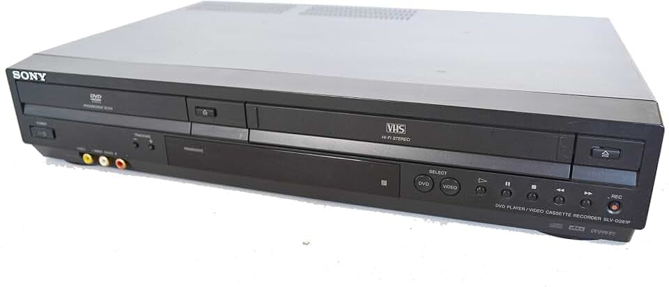 Sony DVD/VCR Progressive Scan Combo Player SLV-D281P