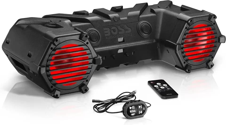BOSS Audio Systems ATV95LRGB Amplified ATV 8 Inch Speakers & Tweeters