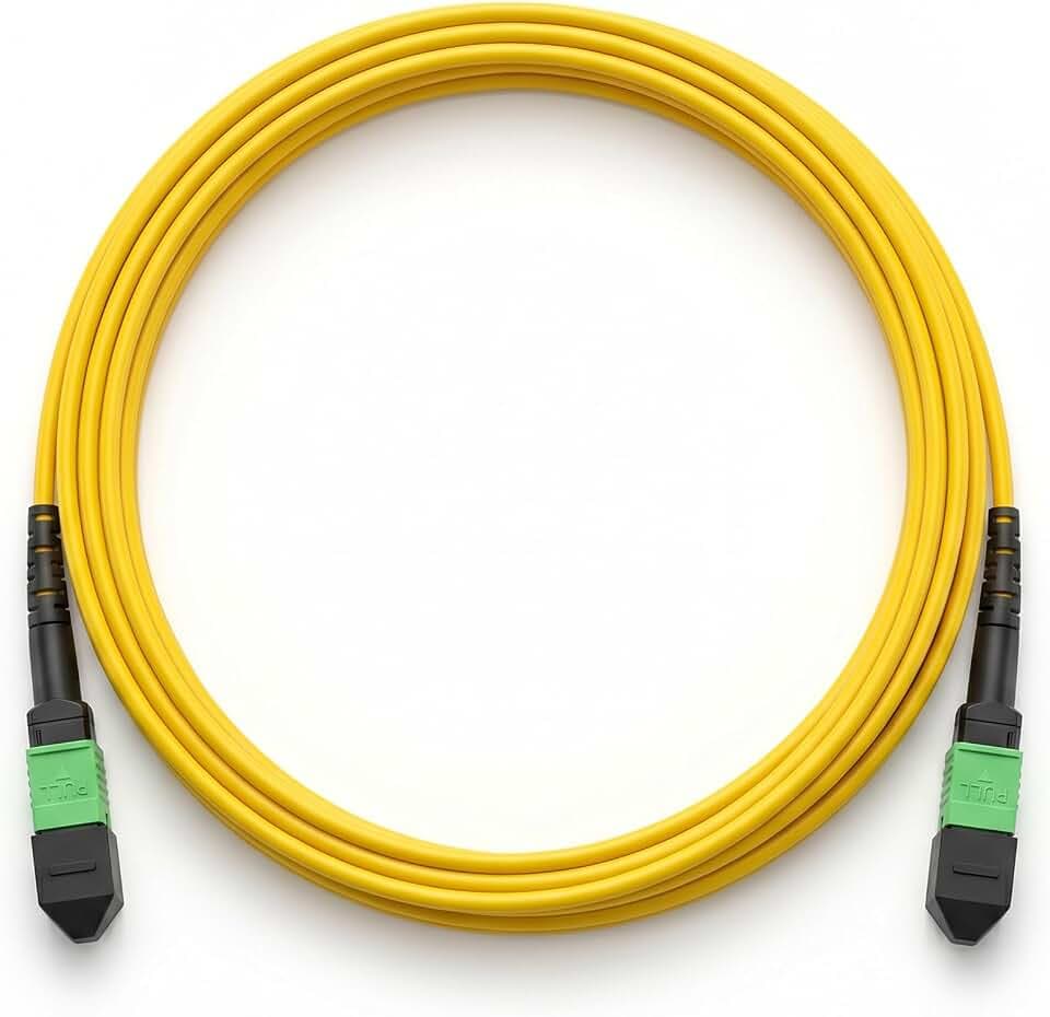 20M MPO Fiber Patch Wire Single Mode 9/125um 12-Core UPC Type B