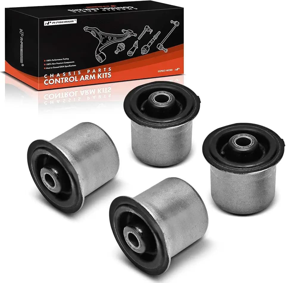 A-Premium Front Upper Control Arm Bushing Kit - Sturdy Rubber