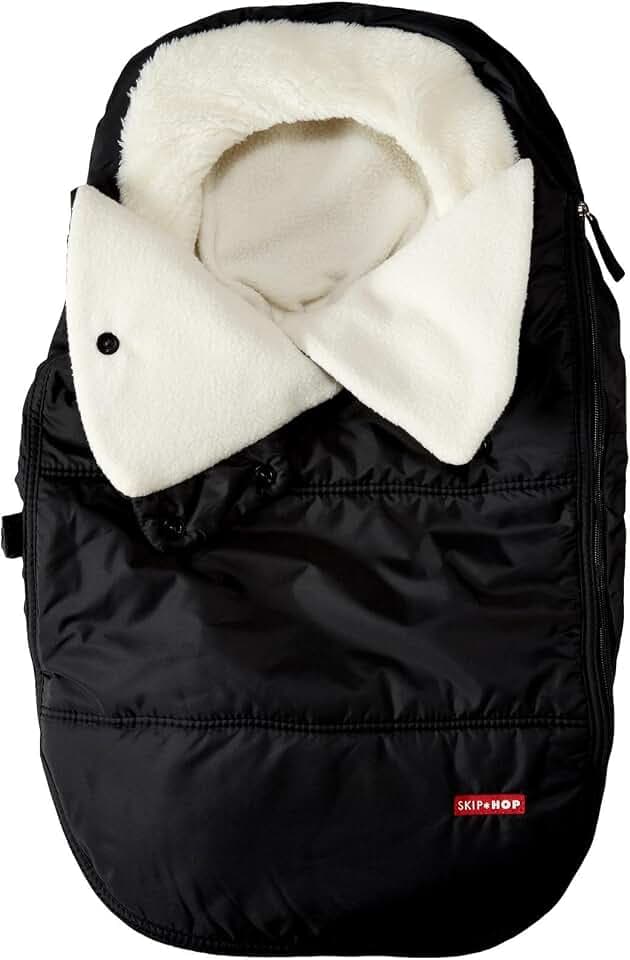 Skip Hop Winter Car Seat Cover, Stroll & Go, Black