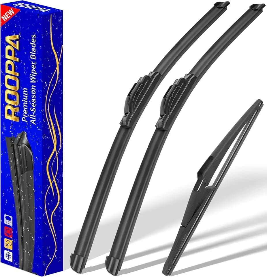 3 Wipers Fits Nissan Rogue 2014-2025 Pathfinder 2013-2021 Wiper Blades