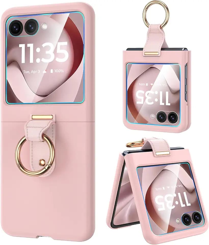 Caka Case for Motorola Razr 2026/2025/2024 Case Women Pink