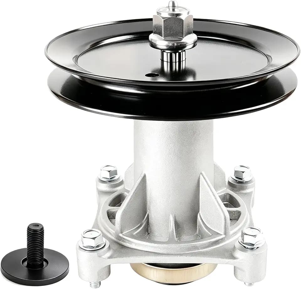 187292 192870 Spindle Assembly with 195945 Pulley Fit for 42" 46" 48" 54" Mower Deck Husqvarna Z254 YTH22v46 YTH24v48 Craftsman YT3000 YS4500 YT4000 Mower Replace OEM 587819701 532187281 567253301