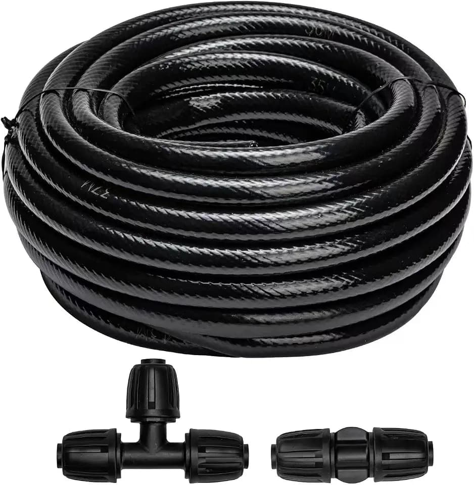 Maotong 40 FT 1/2 inch Drip Irrigation Tubing Main Line Hose Tube for Garden Irrigation System